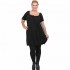 A21-245M Evaze Blouzedress - Black