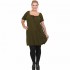 A21-245M Evaze Blouzedress - Khaki