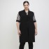 A22-142KZ Long Cardigan / Camisole - Black