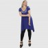 A23-182D Evaze Blousedress - Royal Blue