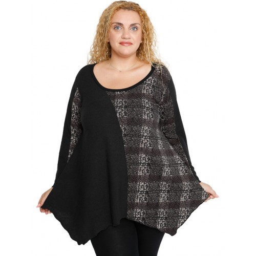 B19-1264 Knitted blouse