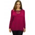 B19-208Z Classic blouse - Fuchsia