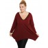 B19-228V Alpha blouse - Bordeaux