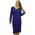 B19-230F Classic dress - Royal Blue