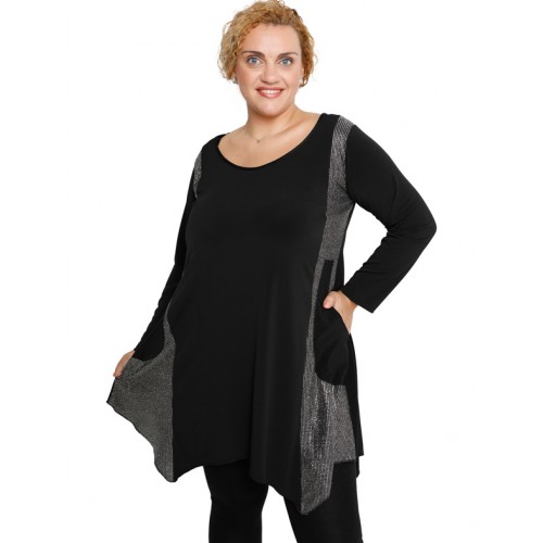 B19-2363 Alpha blouse with pockets