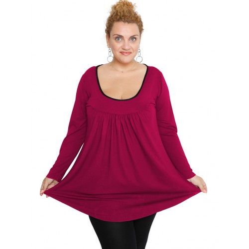 B19-244 Evaze blouse - Fuchsia