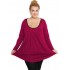 B19-244 Evaze blouse - Fuchsia