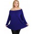 B19-245 Alpha blouse - Royal Blue