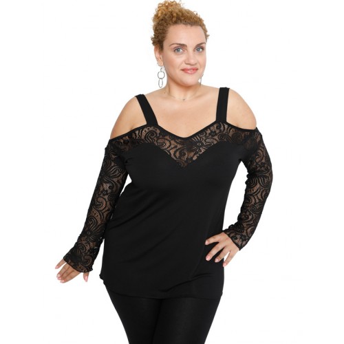 B19-248D Classic blouse - Black