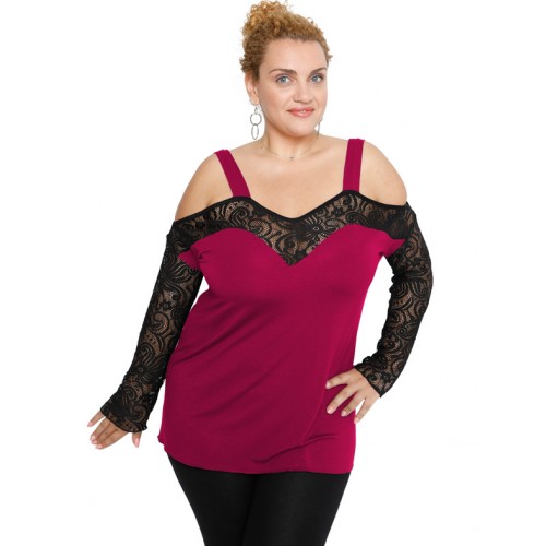 B19-248D Classic blouse - Fuchsia