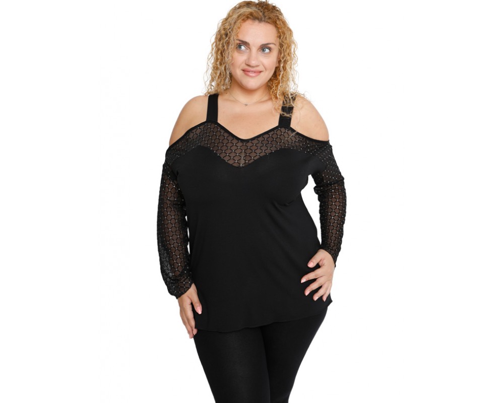 B19-248T Raglan blouse Plus Size