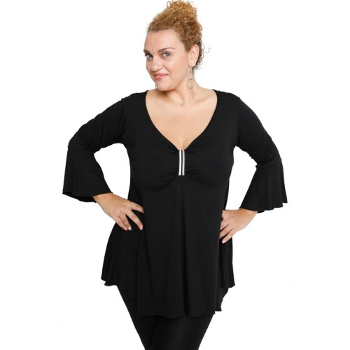 B19-255 Alpha blouse - Black