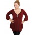 B19-255 Alpha blouse - Bordeaux