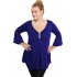 B19-255 Alpha blouse - Royal Blue