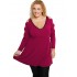 B19-281 Evaze blouse - Fuchsia