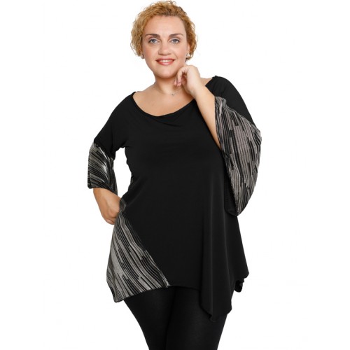 B19-3057 Raglan alpha blouse