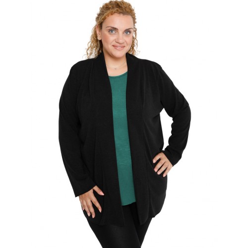 B19-340 Classic cardigan - Black