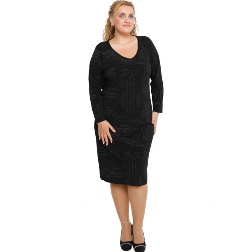 B19-900V Dress with pattern