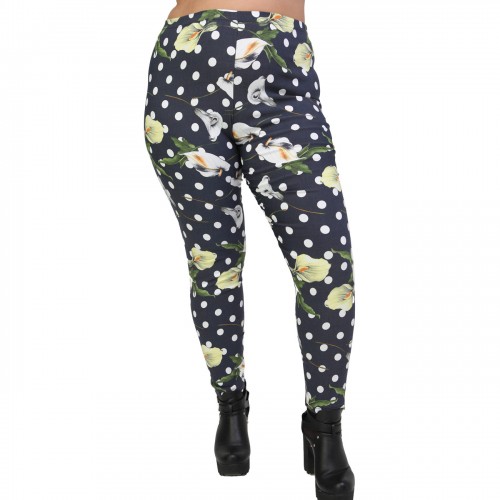 B20-7063 Thick Elastic Leggings