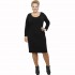 B21-100V Classic dress - Black