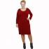 B21-100V Classic dress - Bordeaux