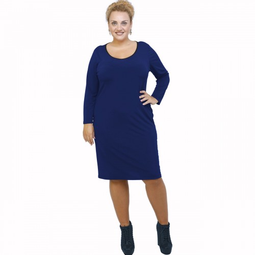 B21-100V Classic dress - Royal Blue