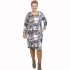 B21-1000V Classic dress with pattern