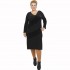B21-1692 Classic dress - Black