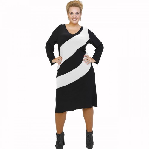 B21-192 Classic dress - White