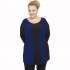 B21-194 Classic blouse - Royal Blue
