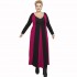 B21-296 Long dress - Fuchsia