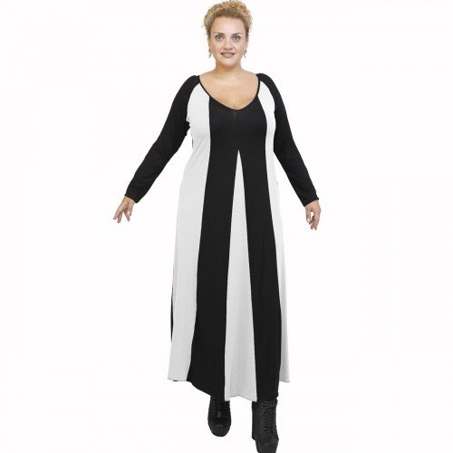 B21-296 Long dress - White