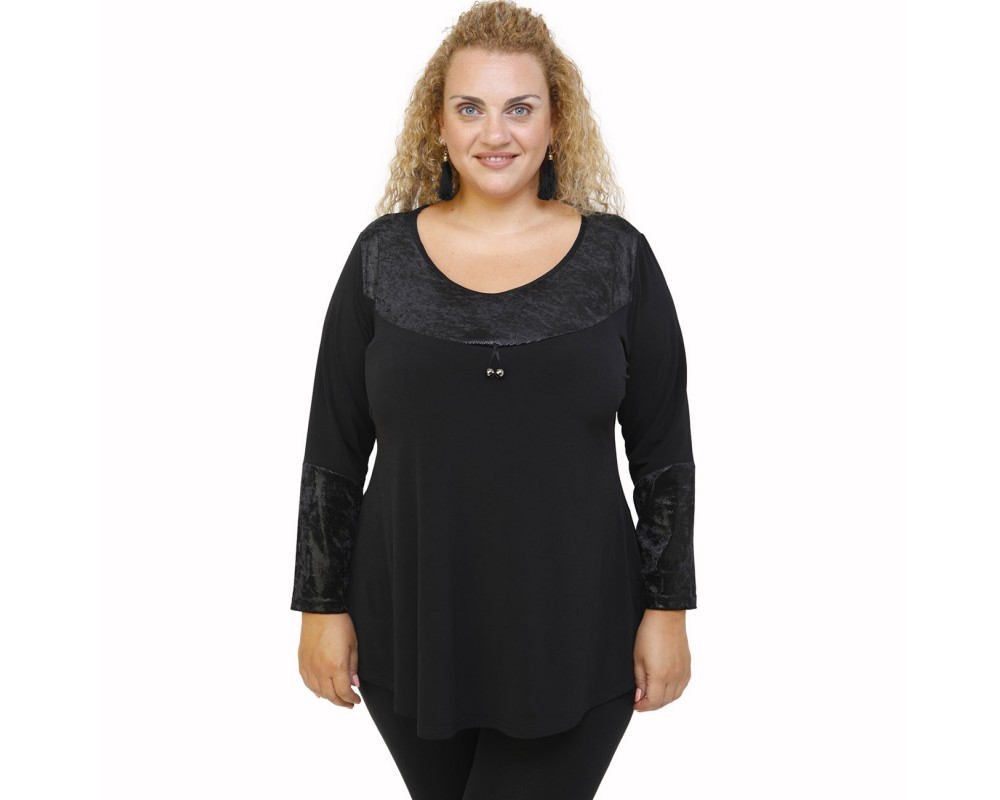 B21-6113 Alpha blouse Plus Size