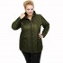 B21-6629K Jacket with zipper and hood - Cypress Green