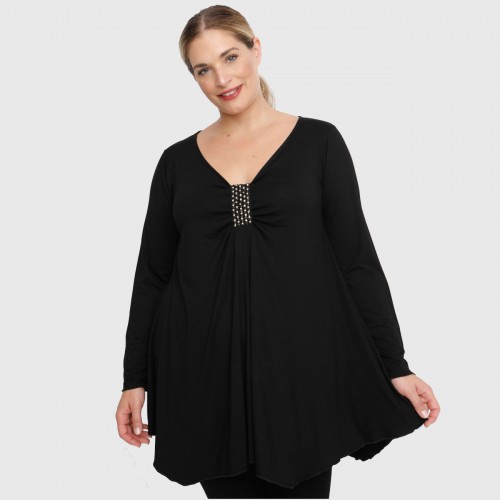 B22-155TRS Blouse with bow