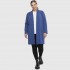 B22-342 Classic long cardigan - Royal Blue