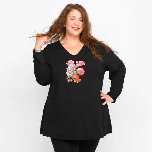 B23-227V-S-30 Blouse with print B23-227V-S-30 Blouse with print