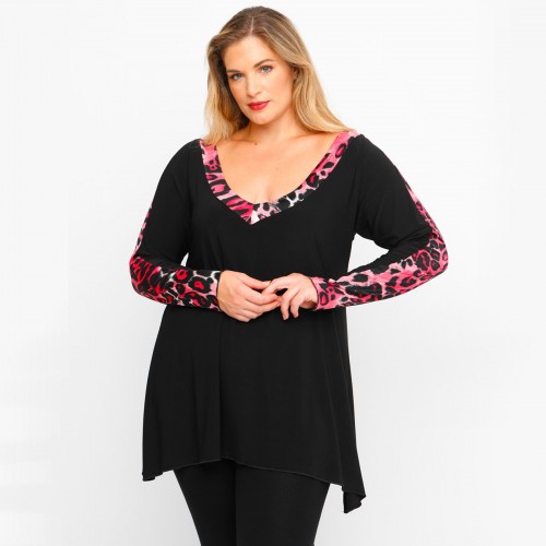 B23-6049 Blouse with print B23-6049 Blouse with print