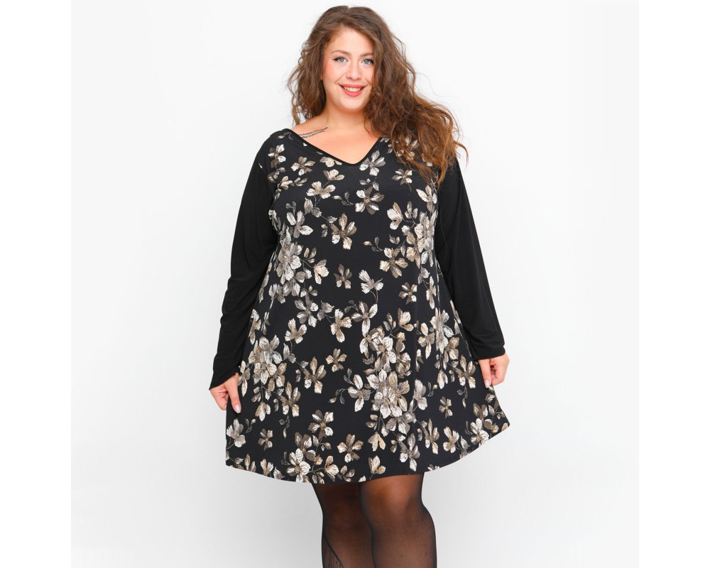 B23-9276VN Evaze Blousedress Plus Size