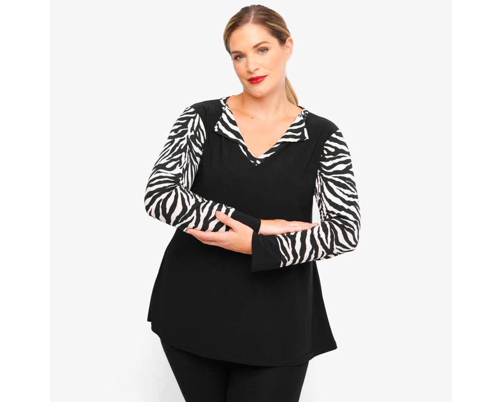 B23-9308LP Evaze Blouse Plus Size