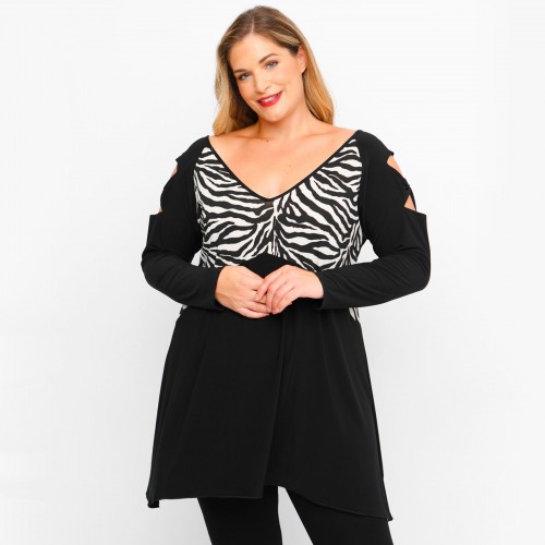 B23-9381N Evaze Blouse B23-9381N Evaze Blouse